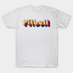 retro vintage Pitbull T-Shirt